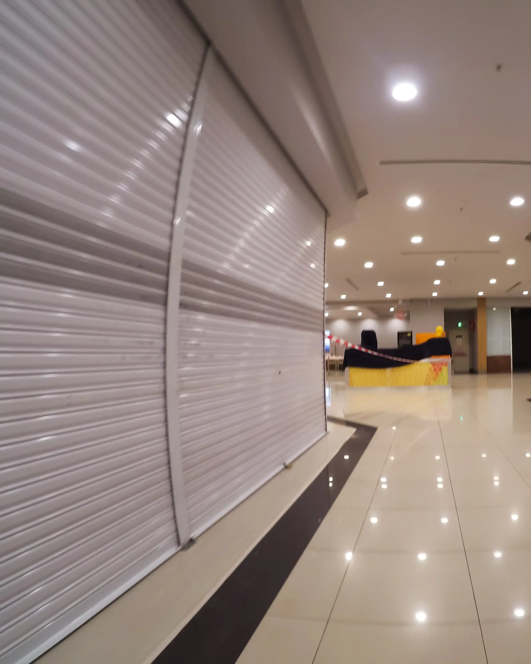 Closed Industrial Roller Shutters